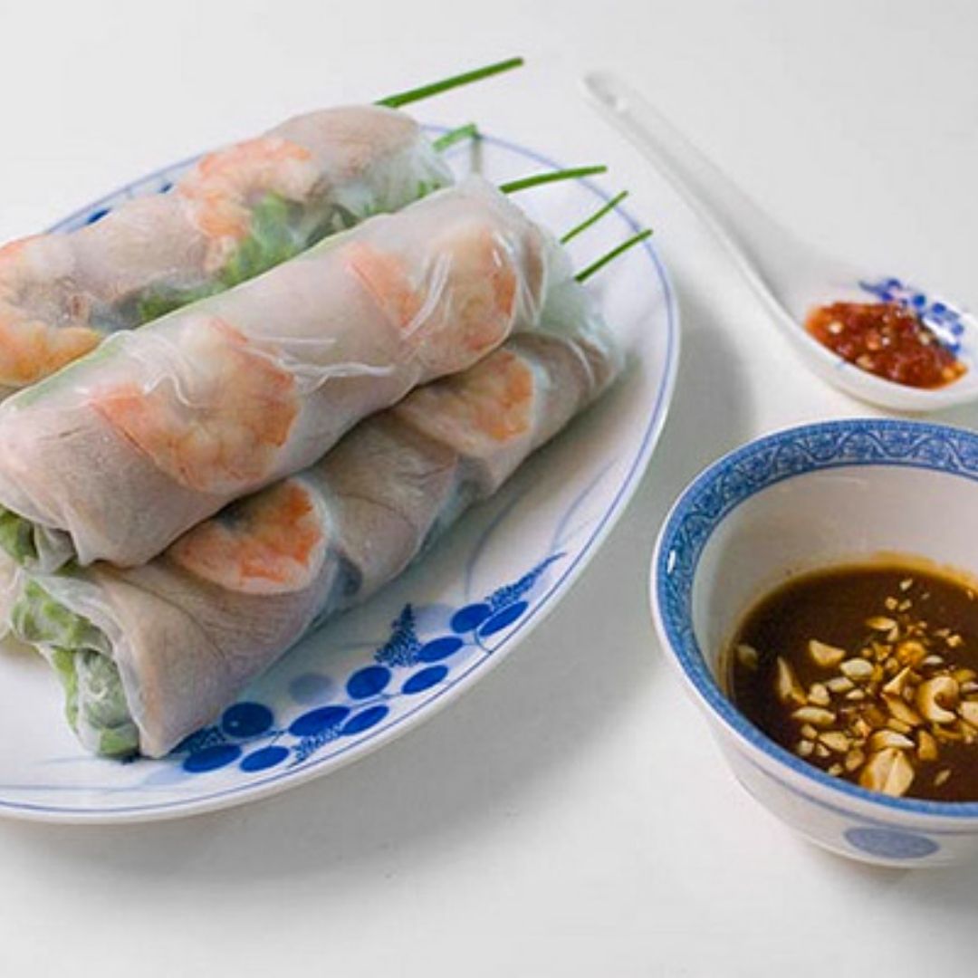 Vietnamese Spring Rolls (Gỏi Cuốn) 3 pieces (Supper, July 22)